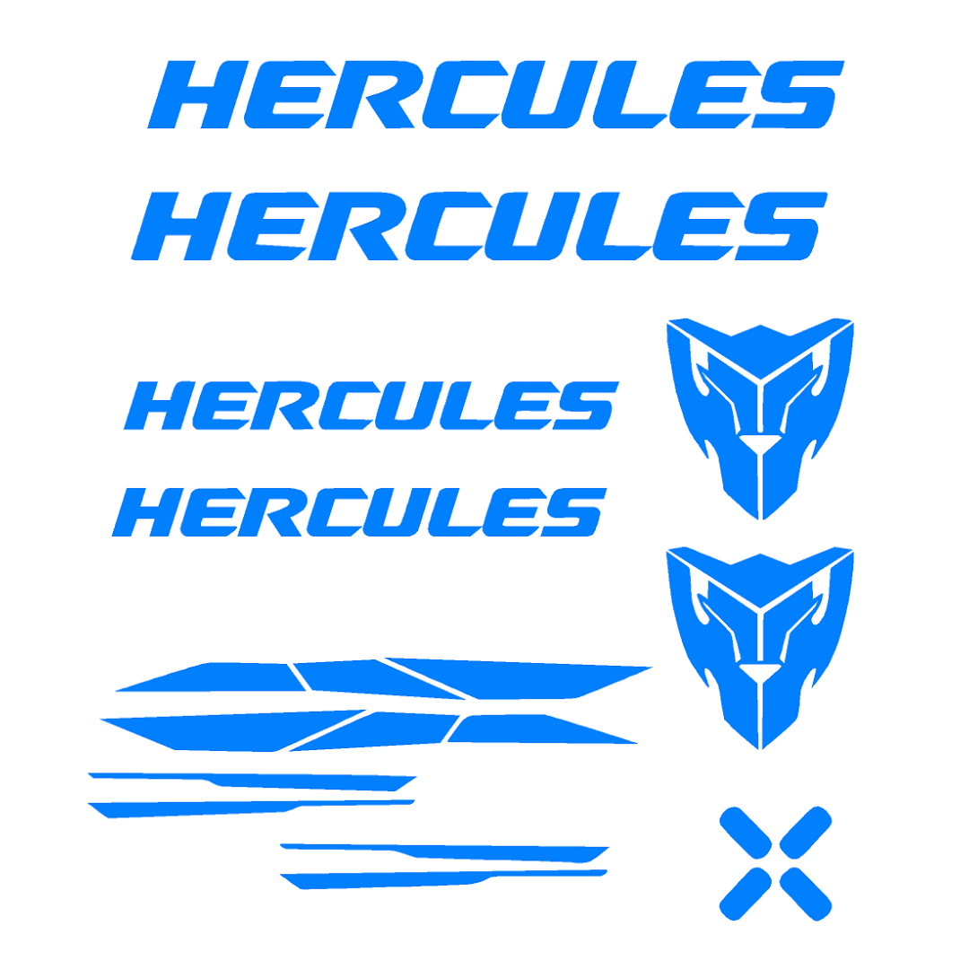 Try Sticker Hercules Bicycle Stickers and Graphics Creative Vinyl Radium Sticker, ( Multiple Color )