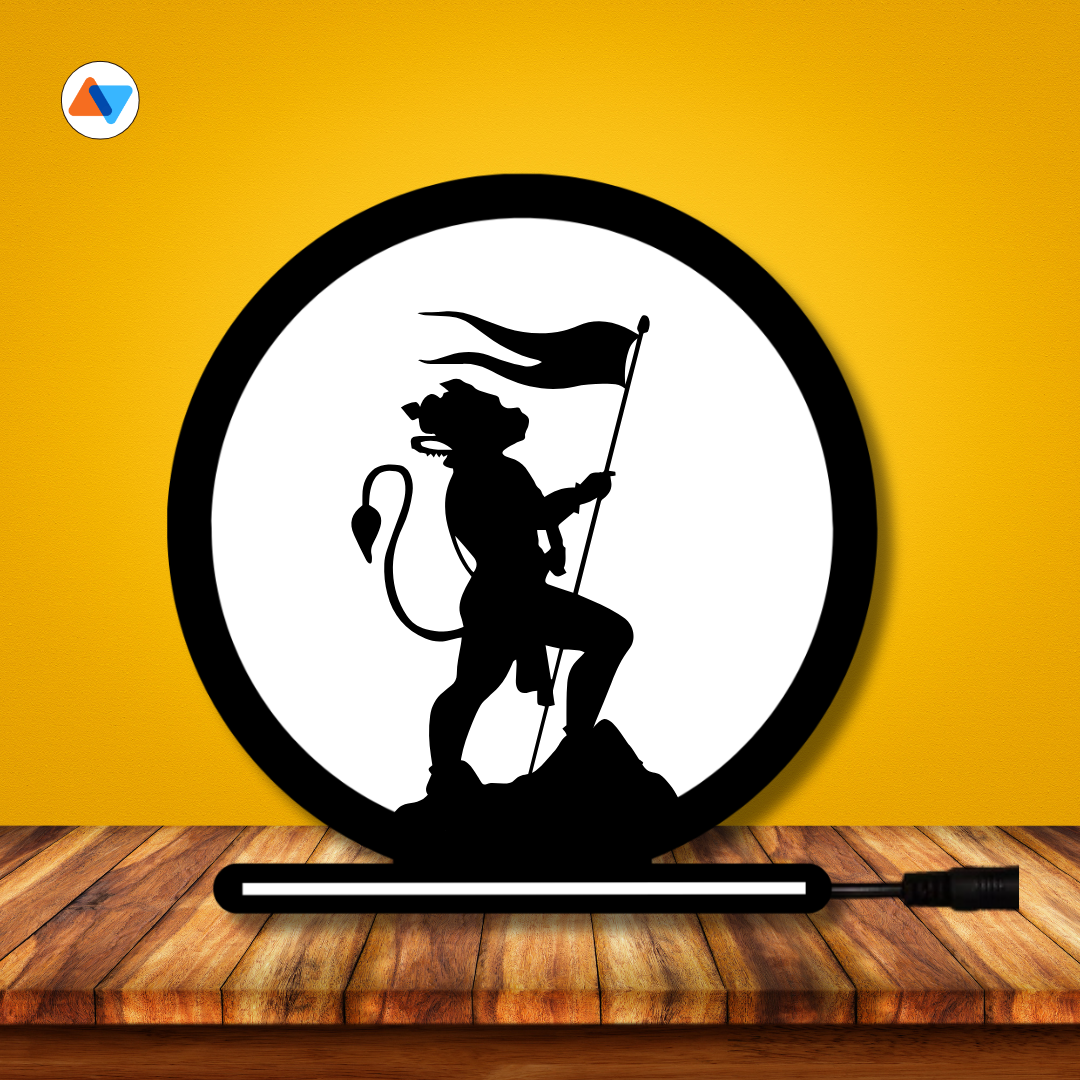 Lord Hanuman Premium Table Lamp