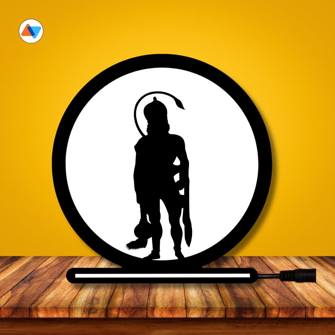 Lord Hanuman Premium Table Lamp
