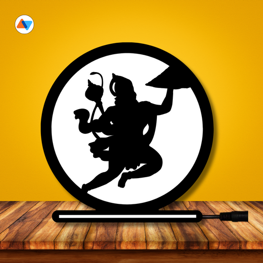 Lord Hanuman Premium Table Lamp