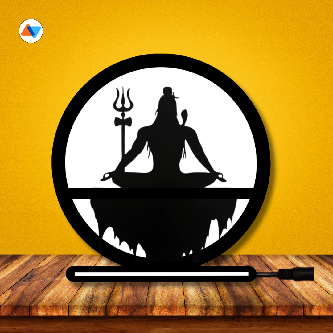 Lord Shiva Premium Table Lamp