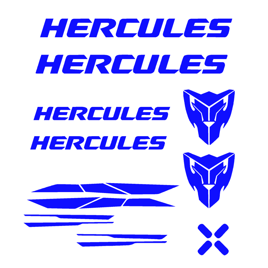 Try Sticker Hercules Bicycle Stickers and Graphics Creative Vinyl Radium Sticker, ( Multiple Color )
