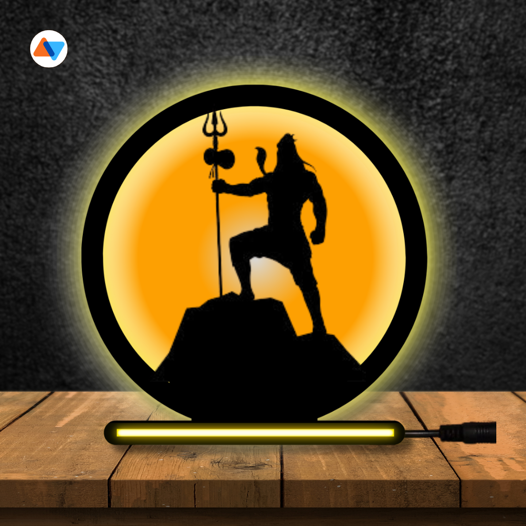 Lord Shiva Premium Table Lamp