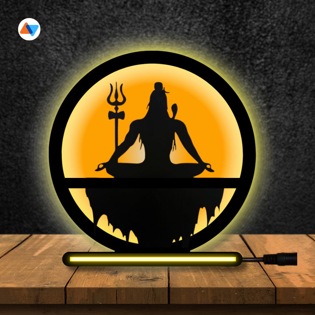Lord Shiva Premium Table Lamp