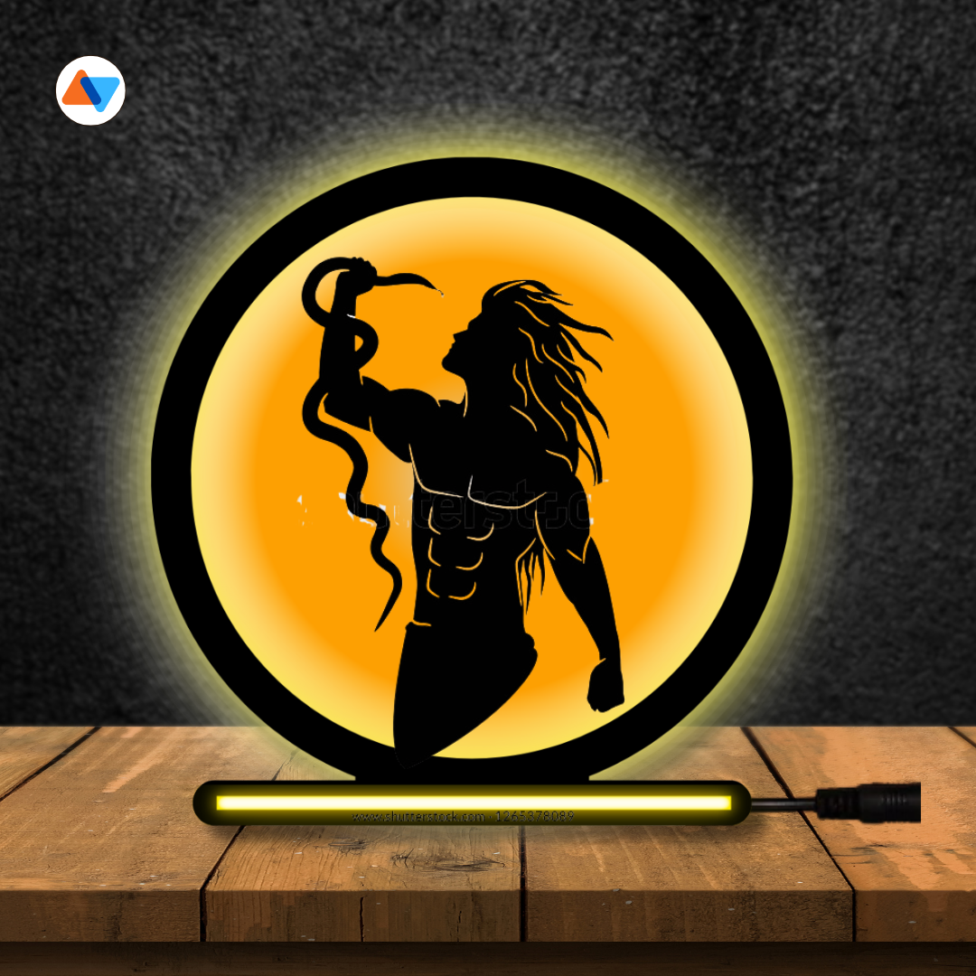 Lord Shiva Premium Table Lamp