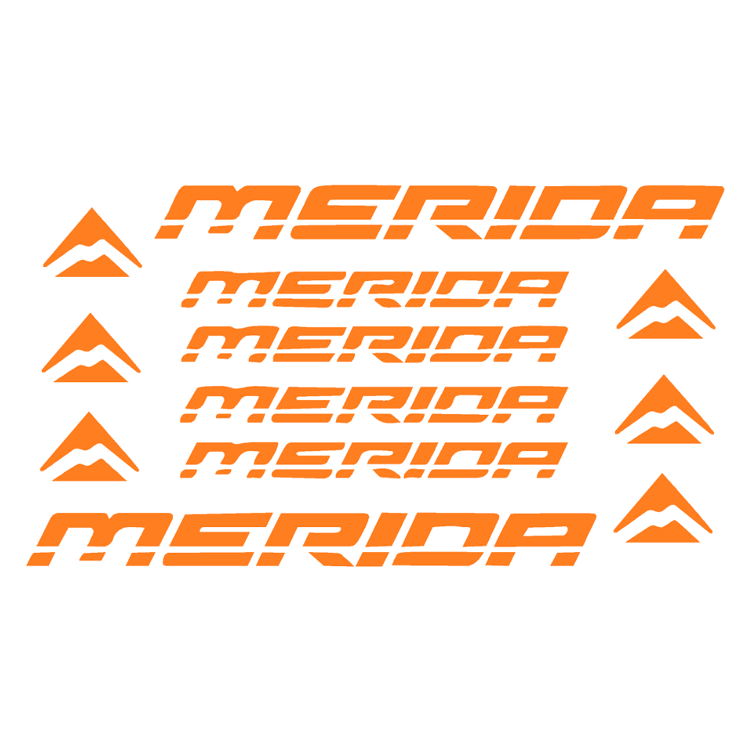 Merida Bicycle Stickers and Graphics for Cycle Body Frame Mountain Bike Racing Combo Vinyl Die-Cut Decals