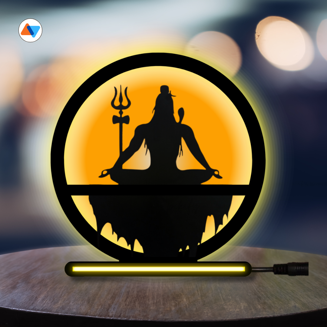 Lord Shiva Premium Table Lamp
