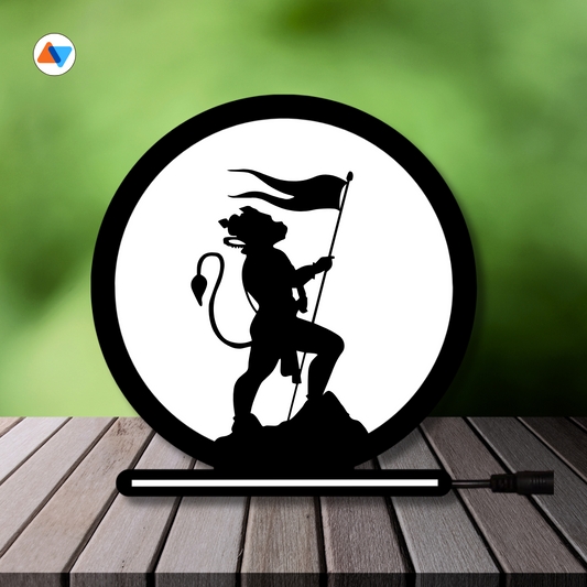 Lord Hanuman Premium Table Lamp