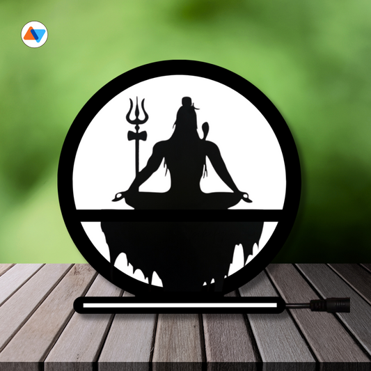 Lord Shiva Premium Table Lamp