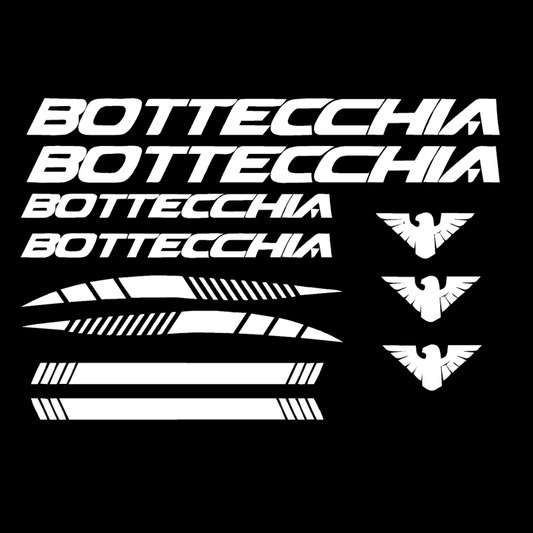 Bottecchia Bicycle Stickers and Graphics for Cycle Body Mountain Bike Racing Combo Vinyl Die-Cut Decals