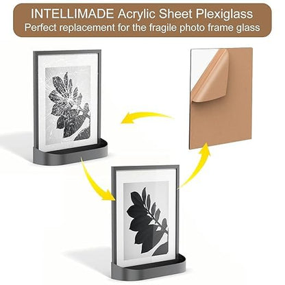 Clear/Transparent Acrylic 1 pieces Plexiglass Sheet 12"x18" DIY Projects