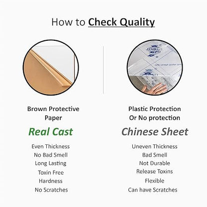 Clear/Transparent Acrylic 1 pieces Plexiglass Sheet 12"x18" DIY Projects