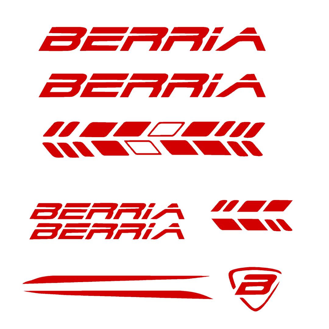 Try Sticker Berria Bicycle Stickers and Graphics Creative Vinyl Radium Sticker, ( Multiple Color)