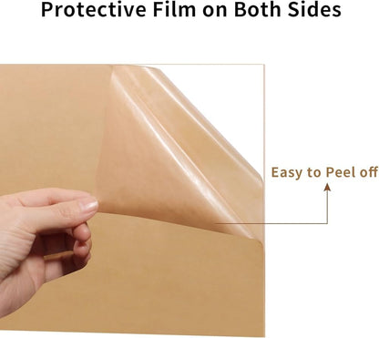 Clear/Transparent Acrylic 1 pieces Plexiglass Sheet 12"x18" DIY Projects