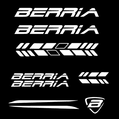 Try Sticker Berria Bicycle Stickers and Graphics Creative Vinyl Radium Sticker, ( Multiple Color)