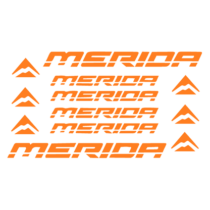 Merida Bicycle Stickers and Graphics for Cycle Body Frame Mountain Bike Racing Combo Vinyl Die-Cut Decals