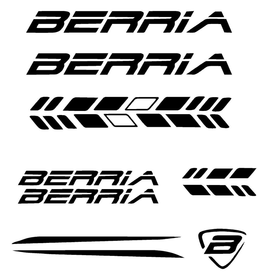 Try Sticker Berria Bicycle Stickers and Graphics Creative Vinyl Radium Sticker, ( Multiple Color)