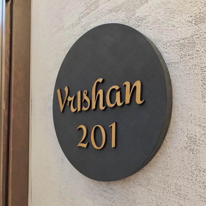 Customised Acrlic Home Name Board