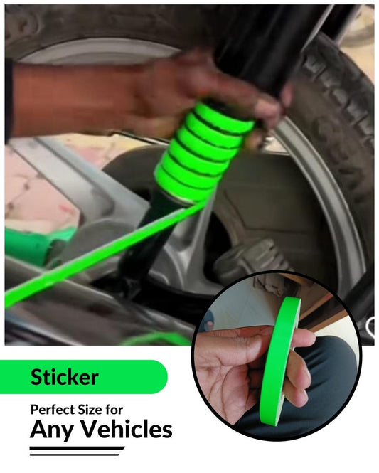 Creative Vinyl Radium Sticker ( Light Green Color )