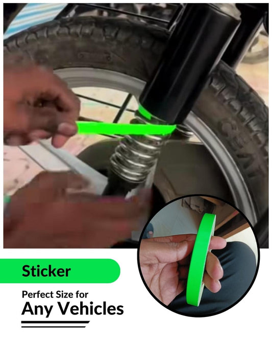 Creative Vinyl Radium Sticker ( Light Green Color )
