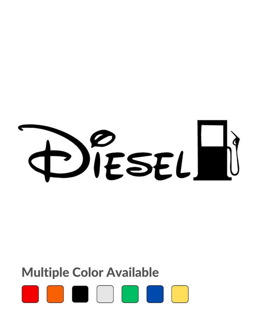 Diesel Stylish Creative Vinyl Radium Sticker