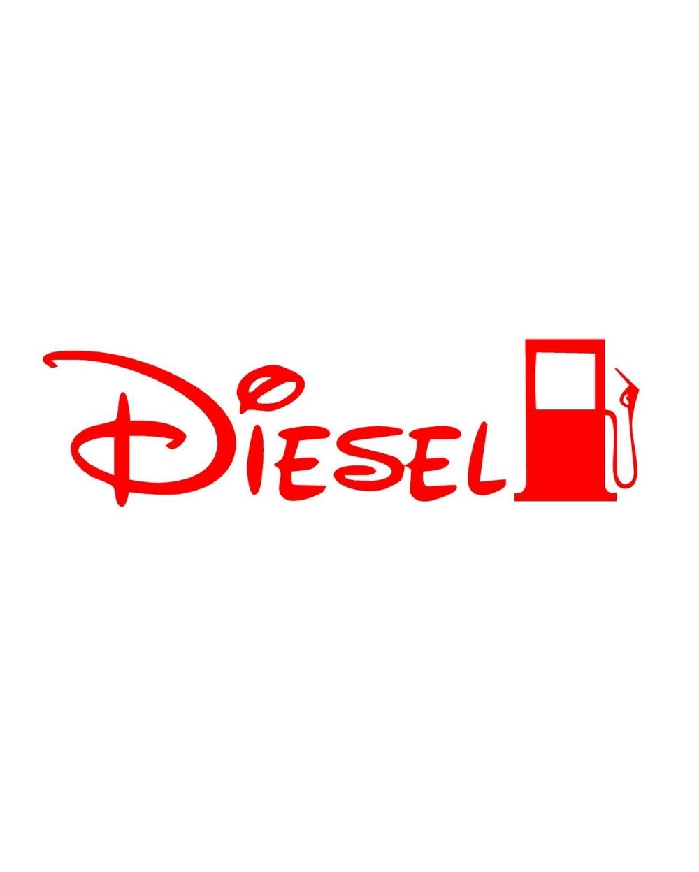 Diesel Stylish Creative Vinyl Radium Sticker